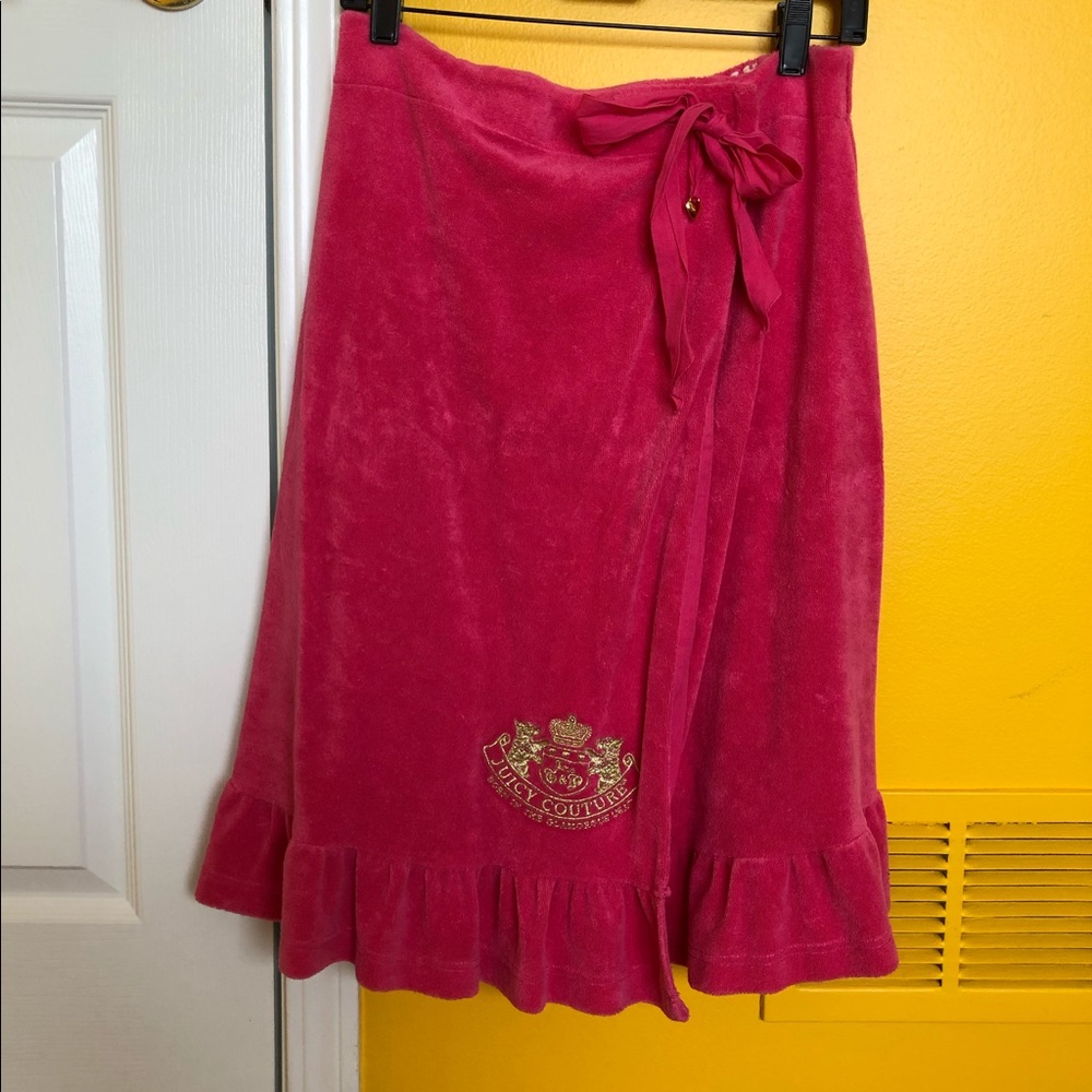 Juicy Couture Beach or shower wrap